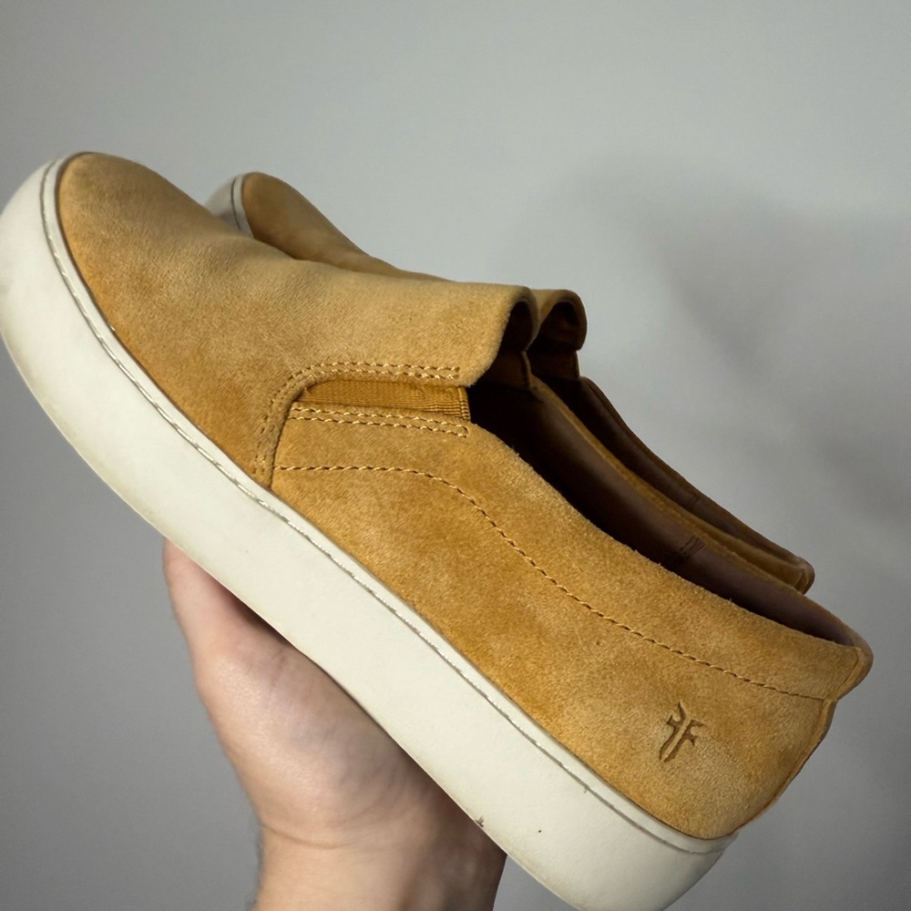 Frye slip on shoes